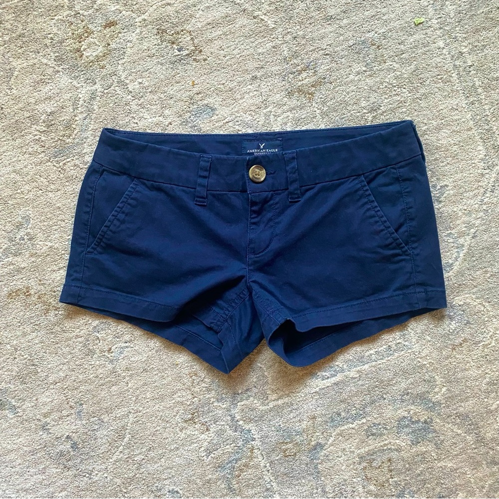 American Eagle Outfitters Navy Blue Women's Shorts